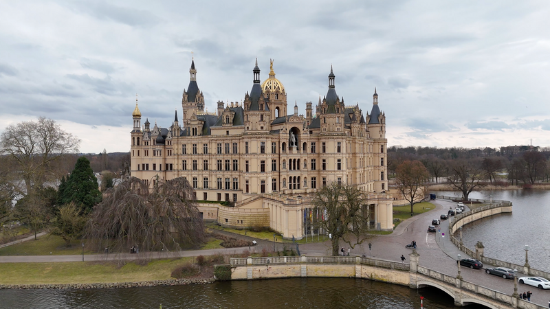 Historisches Schloss am See