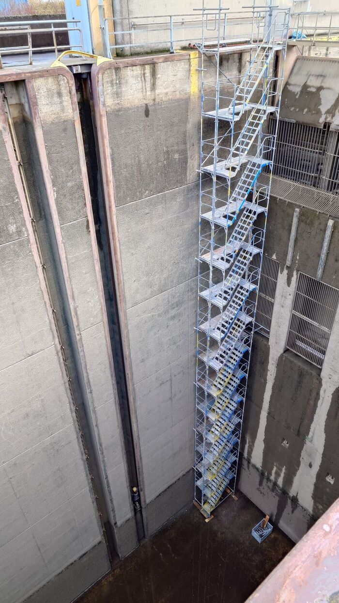 Sanierung Schleusentor (Schleuse Uelzen)